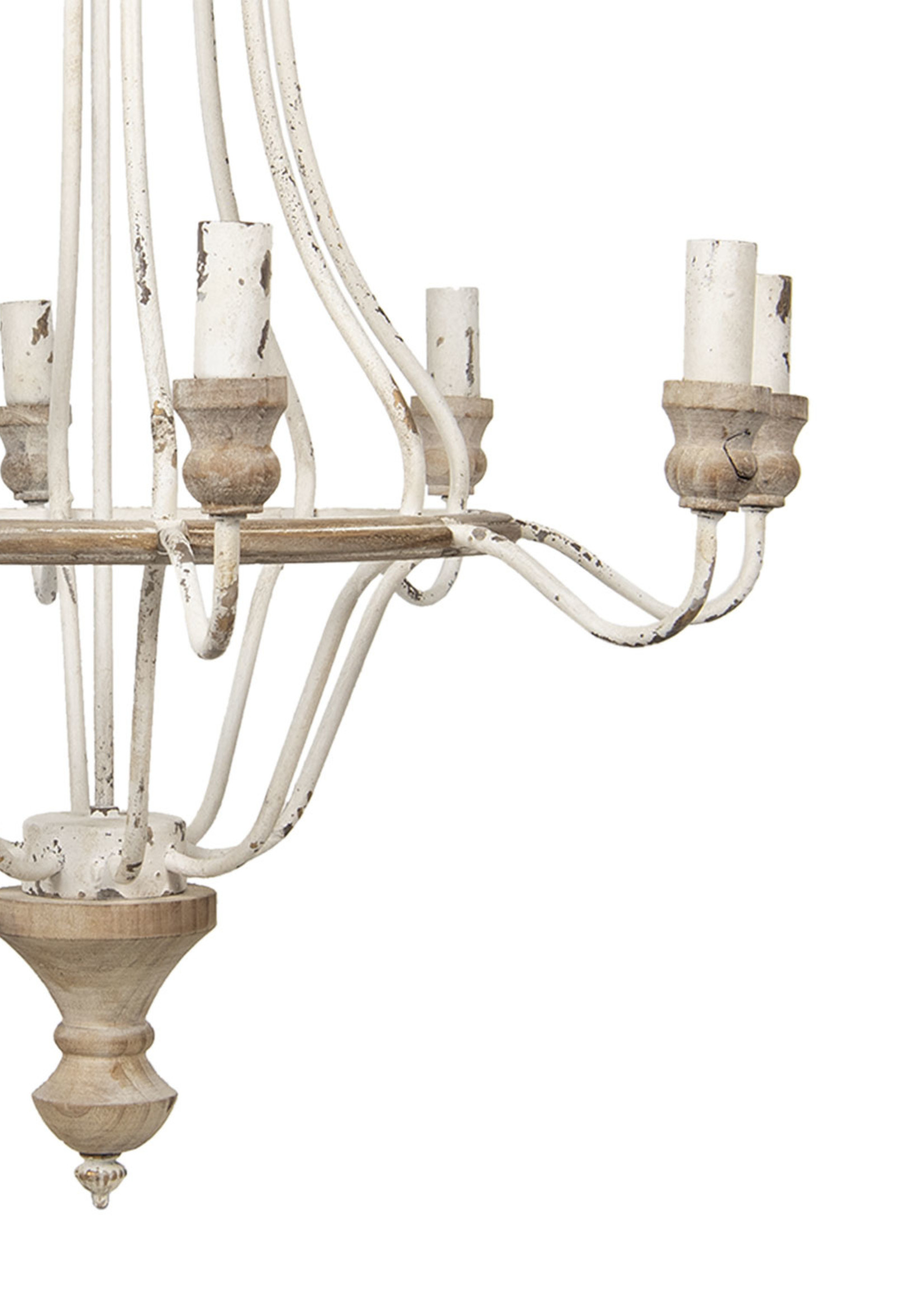 Clayre & Eef Lampe suspendue 67*67*90 cm E14/max 8*40W 5LMP289