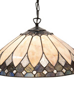 Clayre & Eef Lampe suspendue Tiffany Ø 40 cm E27/max 1*60W 5LL-5986