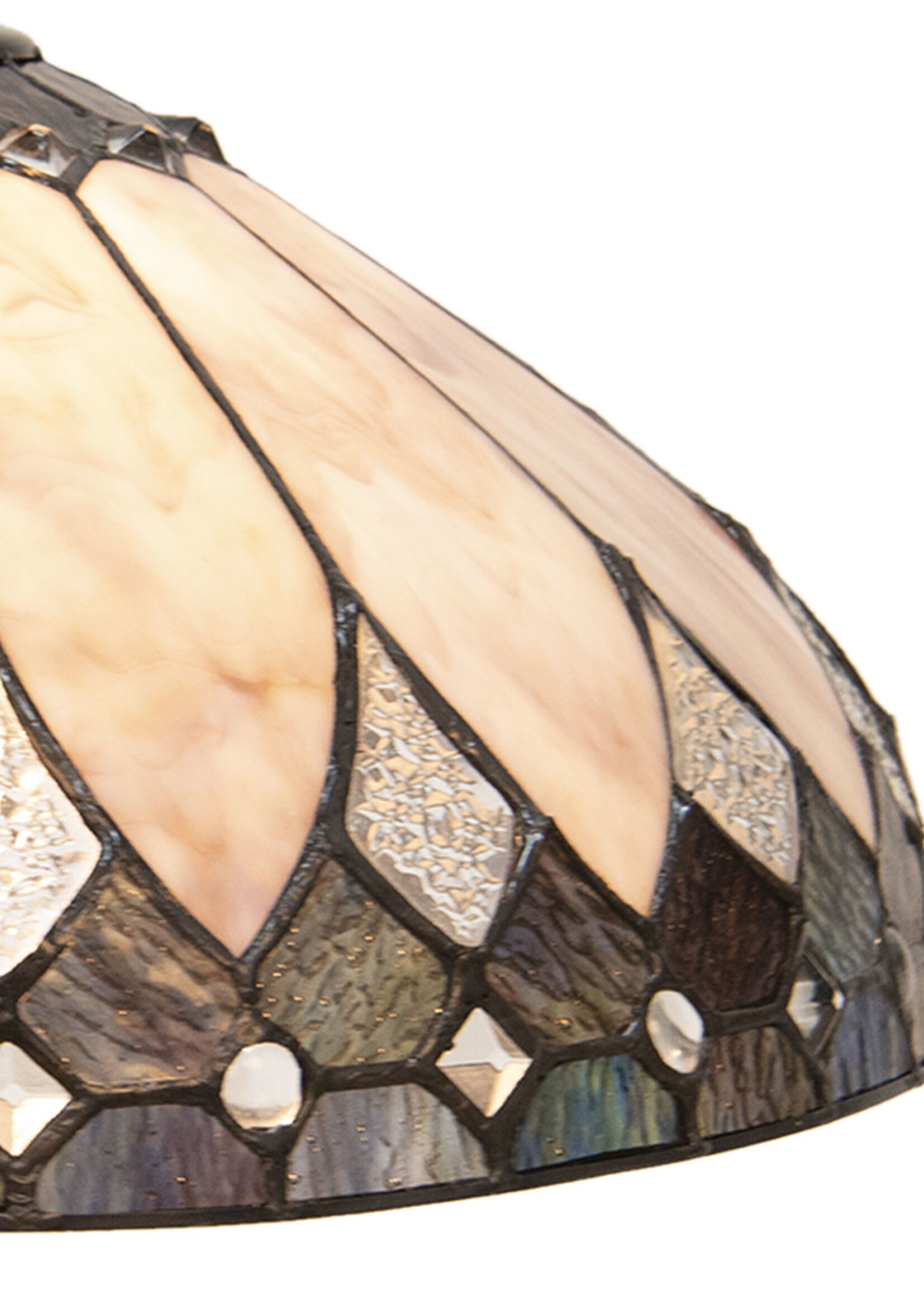 Clayre & Eef Hanglamp Tiffany Ø 40 cm E27/max 1*60W 5LL-5986