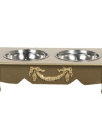 Clayre & Eef Gamelle animal 41*22*12 cm / 2*500 ml 6H0769GO