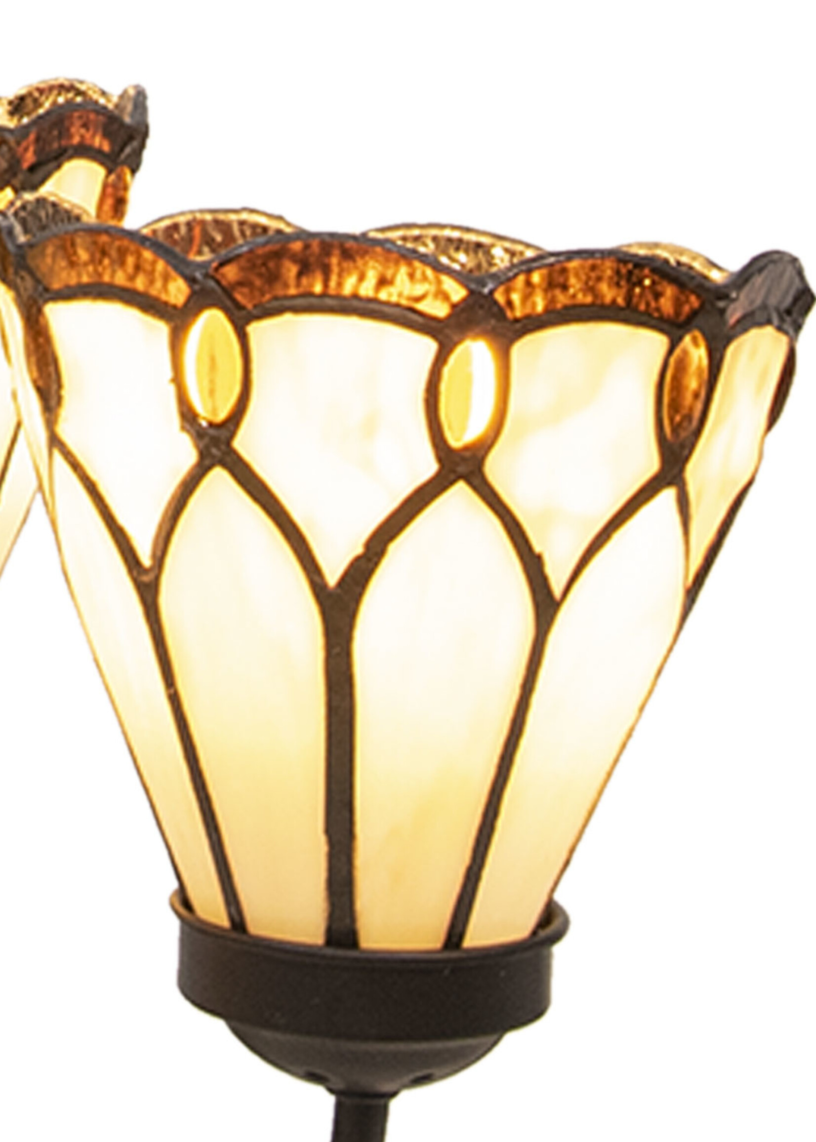 Clayre & Eef Lampe suspendue Tiffany Ø 39*125 cm E14/max 3*40W 5LL-5996