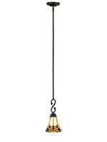 Clayre & Eef Lampe suspendue Tiffany Ø 15*119 cm E14/max 1*60W 5LL-5965