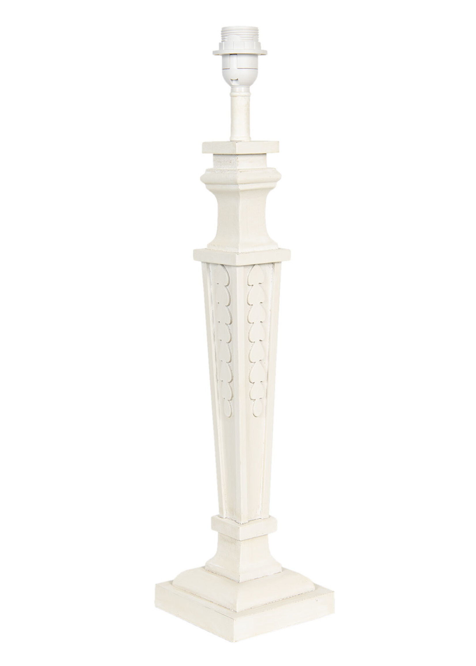 Clayre & Eef Pied de lampe 14*14*63 cm E27/max 1*60W 6LMP696