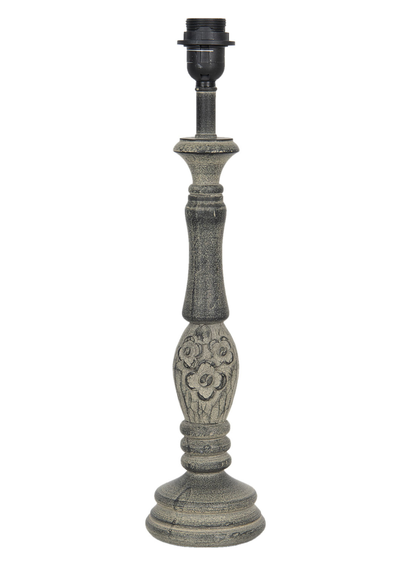 Clayre & Eef Pied de lampe 12*12*52 cm E27/max 1*60W 6LMP697