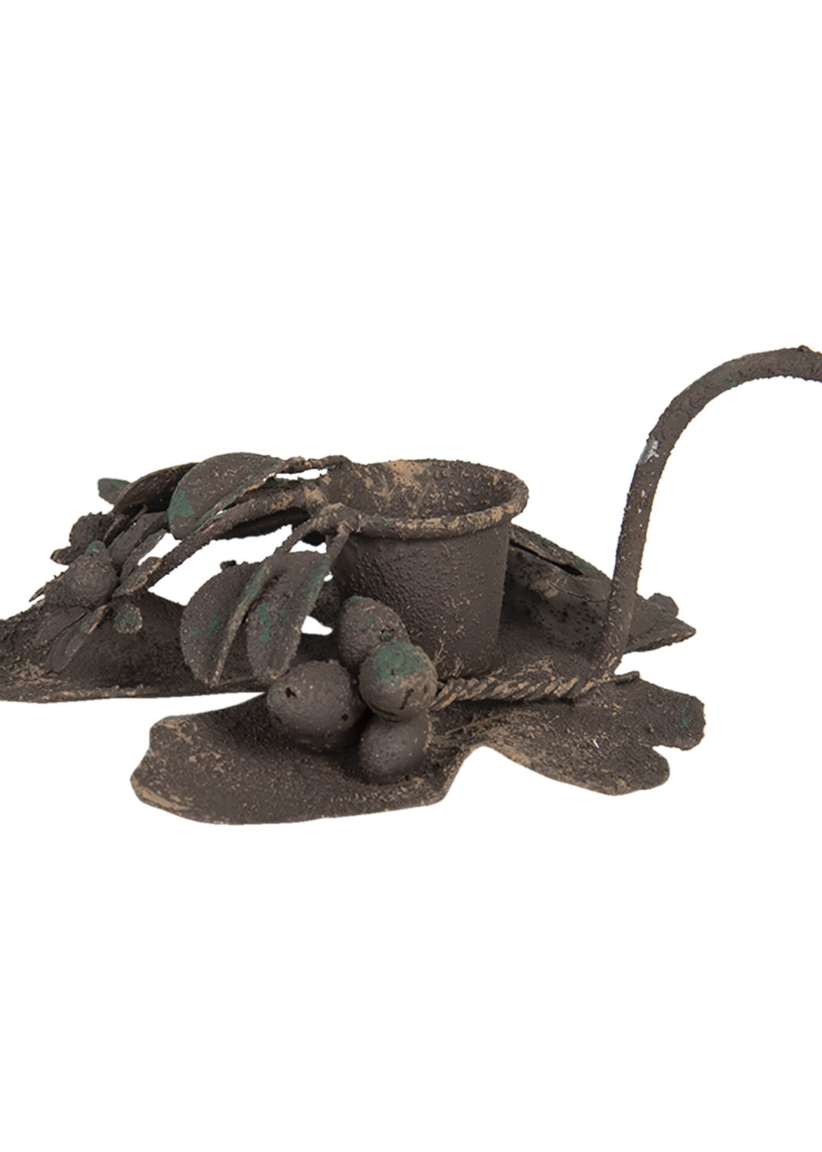 Clayre & Eef Bougeoir 13*10*3 cm 6Y4059