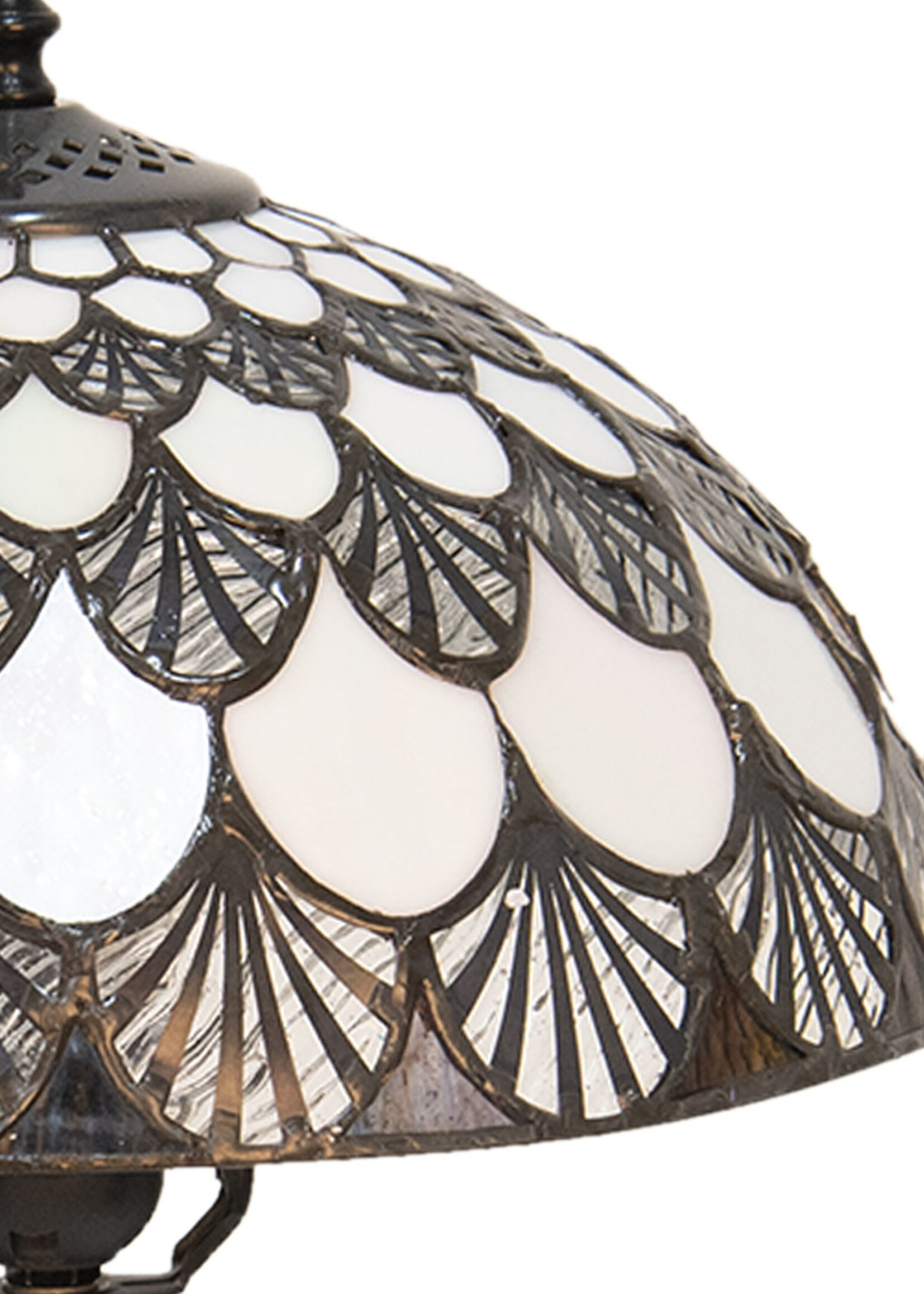 Clayre & Eef Lampe de table Tiffany Ø 31*46 cm E27/max 1*60W 5LL-5998