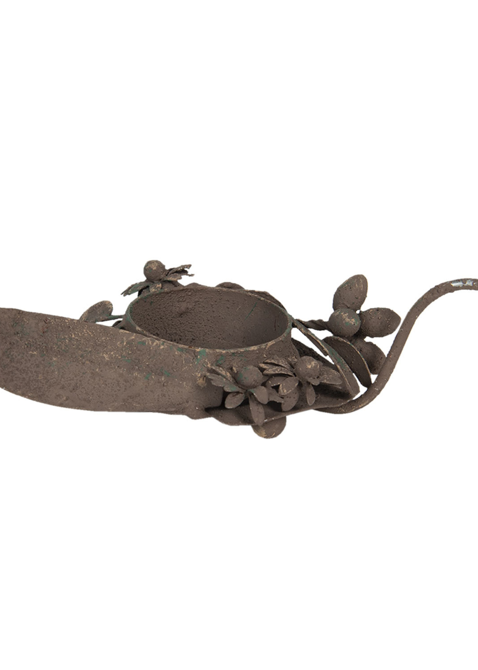 Clayre & Eef Waxinelichthouder 13*9*3 cm 6Y4061