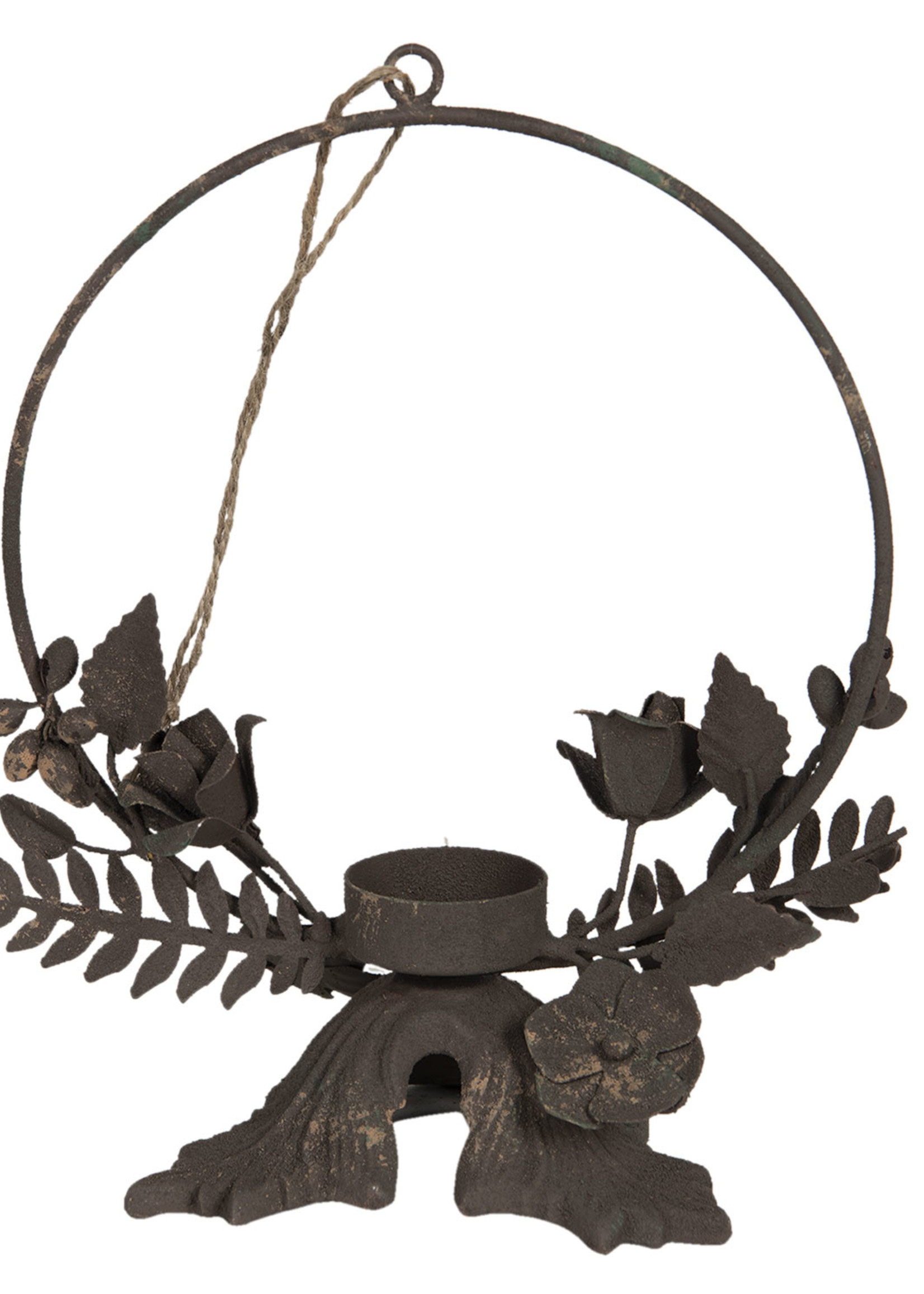 Clayre & Eef Photophore 20*13*25 cm 6Y4063