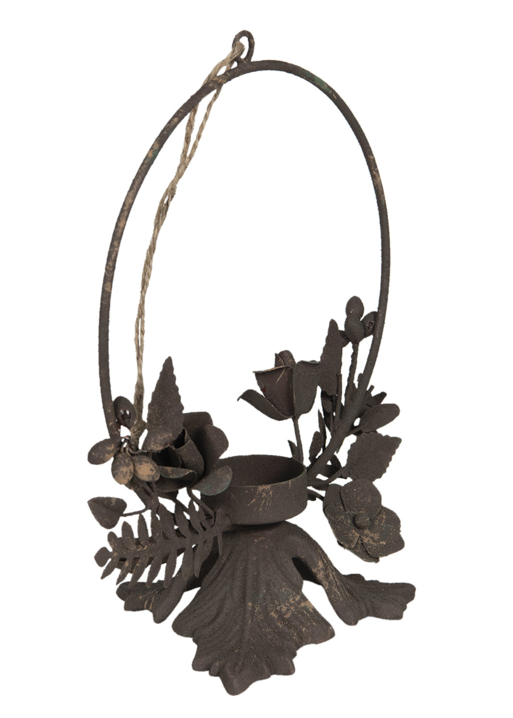 Clayre & Eef Waxinelichthouder 20*13*25 cm 6Y4063