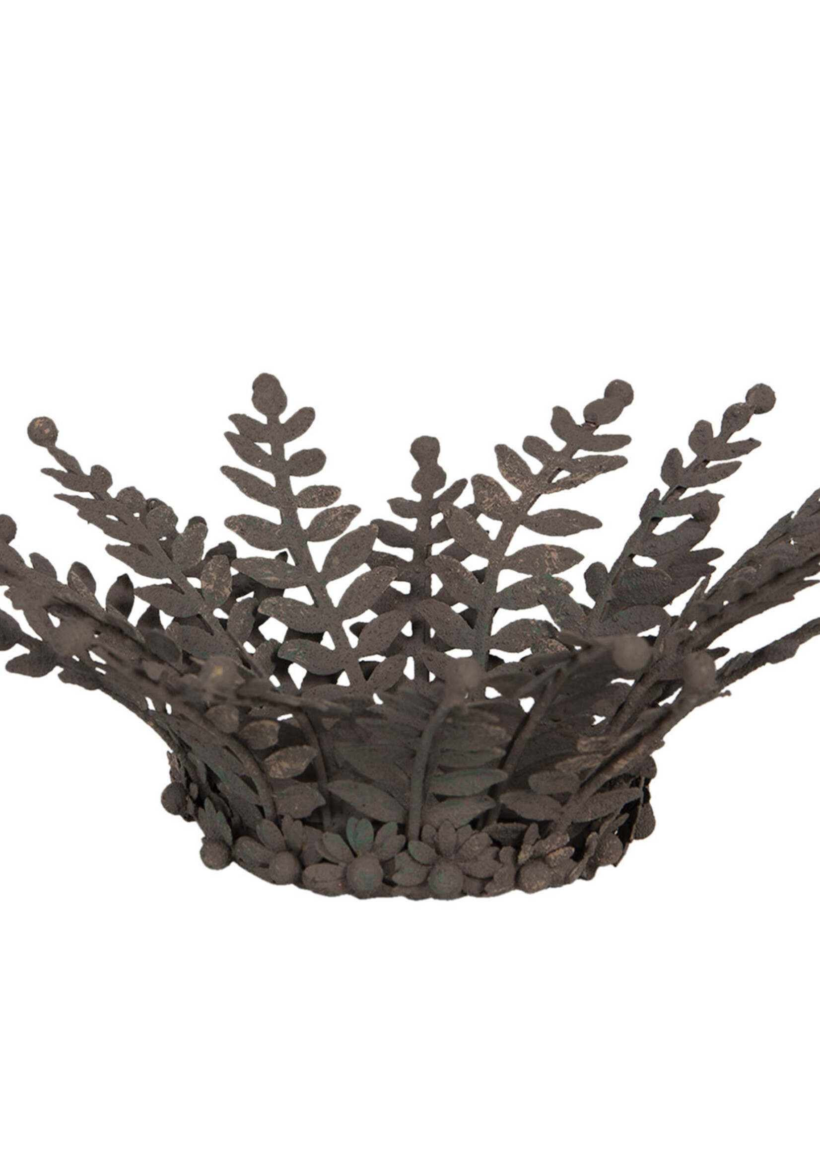 Clayre & Eef Waxinelichthouder Ø 18*8 cm 6Y4066