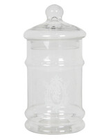 Clayre & Eef Voorraadpot Ø 9*20 cm W4GL0010