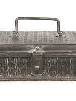 Clayre & Eef Metalen doosje 18*11*8 cm 6Y4044