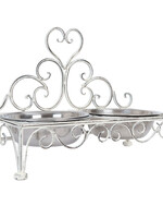 Clayre & Eef Gamelle animal 35*18*26 cm / 2*500 ml 6Y2269