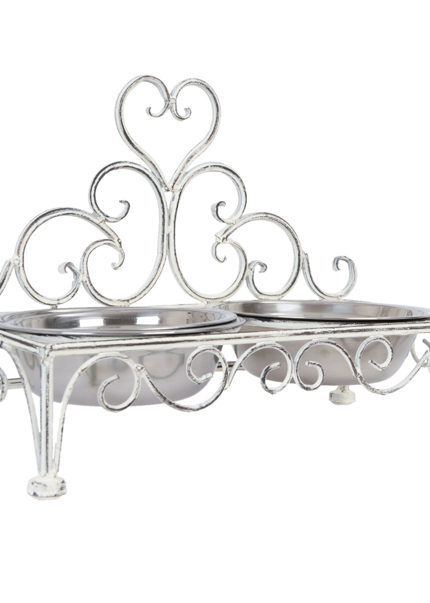 Clayre & Eef Gamelle animal 35*18*26 cm / 2*500 ml 6Y2269