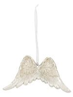 Clayre & Eef Decoratie hanger vleugels 12*2*9 cm 6PR2804