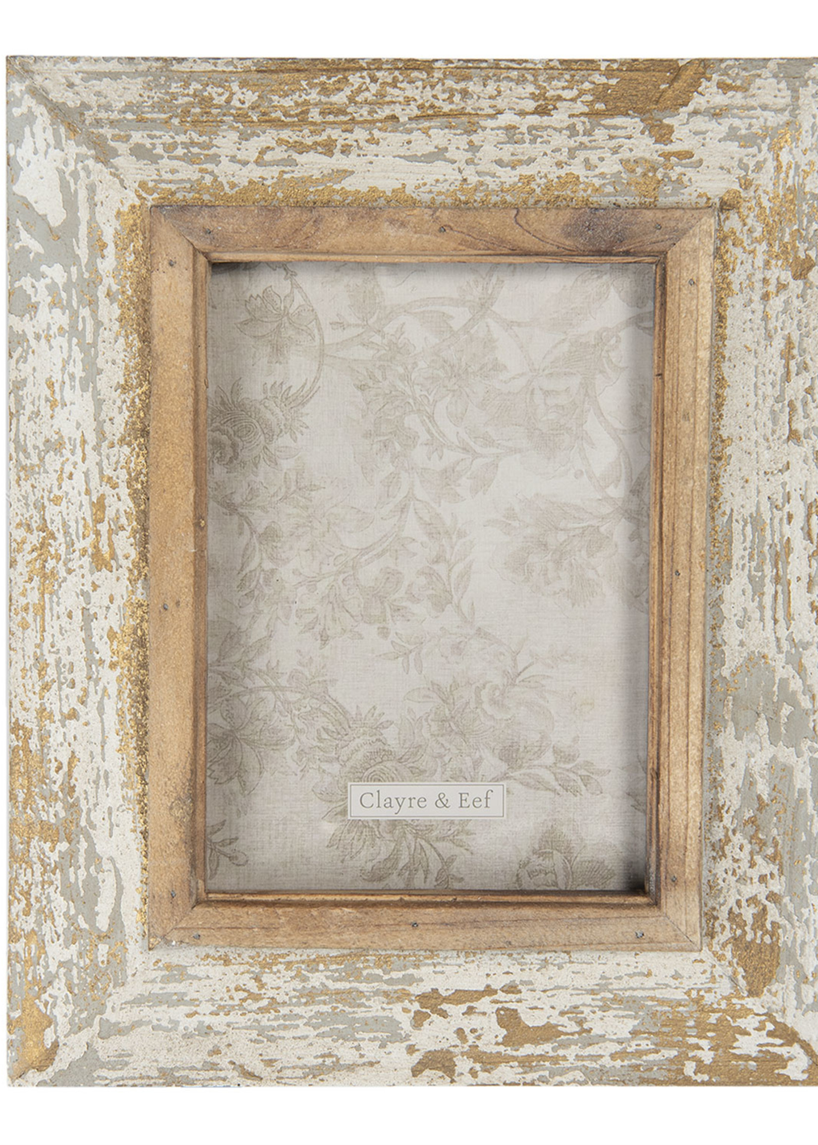 Clayre & Eef Cadre photo 22*3*27 cm / 15*20 cm 2F0745