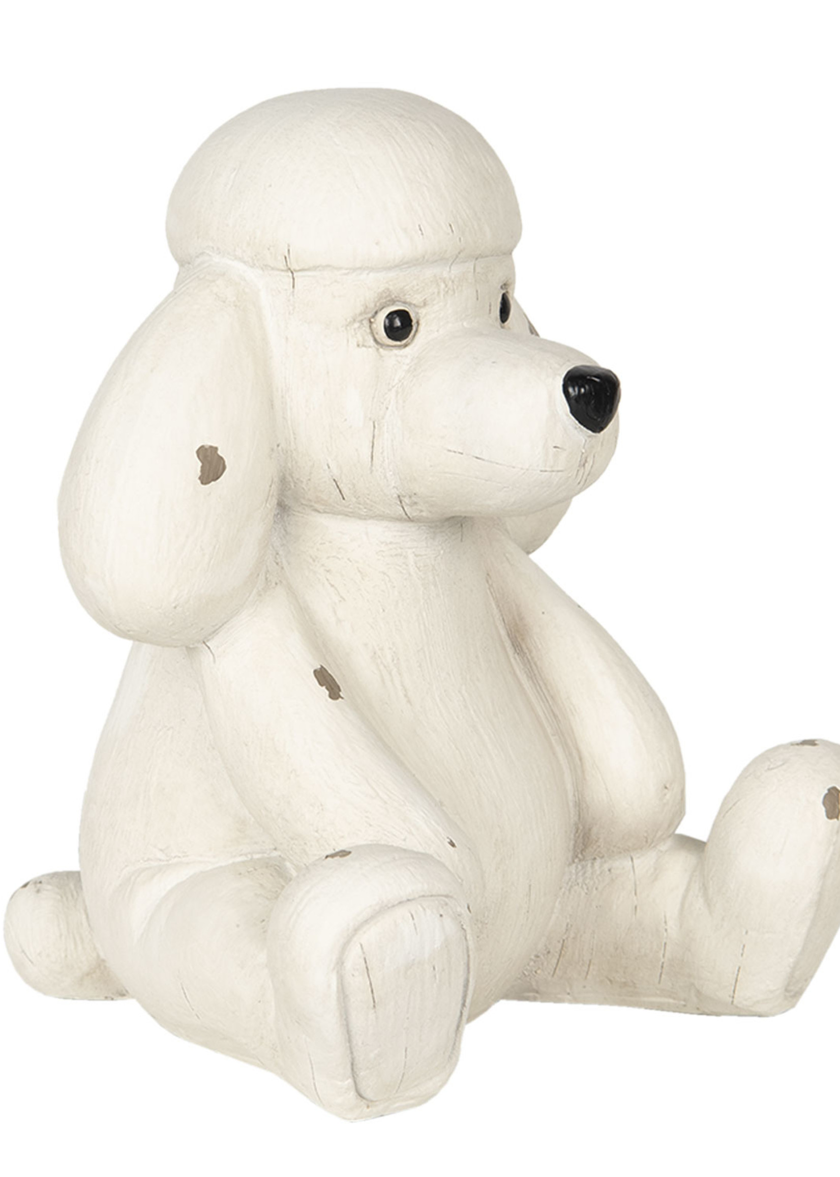 Clayre & Eef Decoratie hond 14*12*16 cm 6PR2929