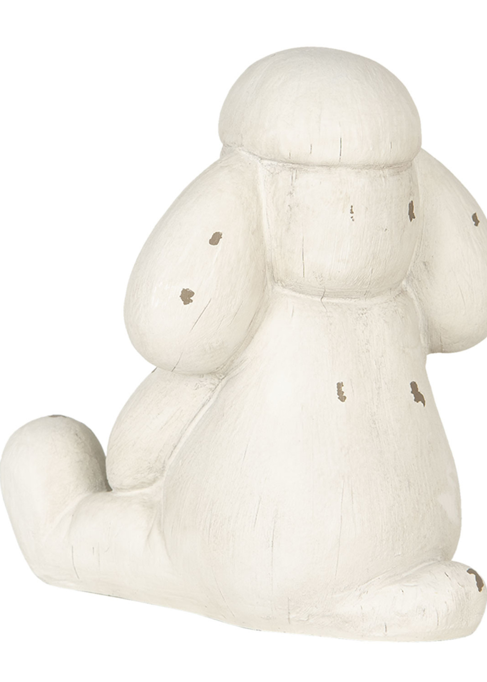 Clayre & Eef Decoratie hond 14*12*16 cm 6PR2929