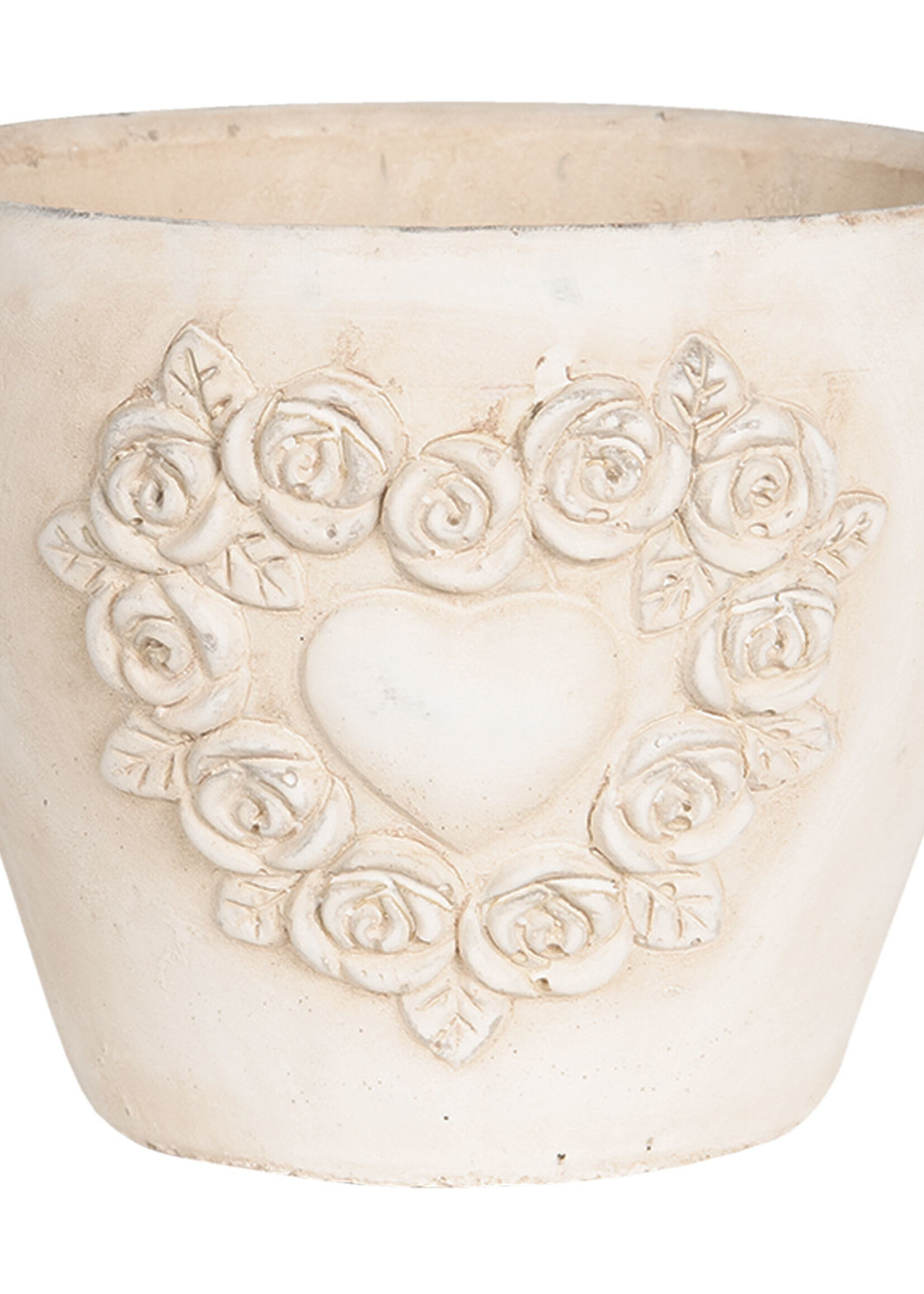 Clayre & Eef Pot de fleur 17*17*15 cm 6TE0278M