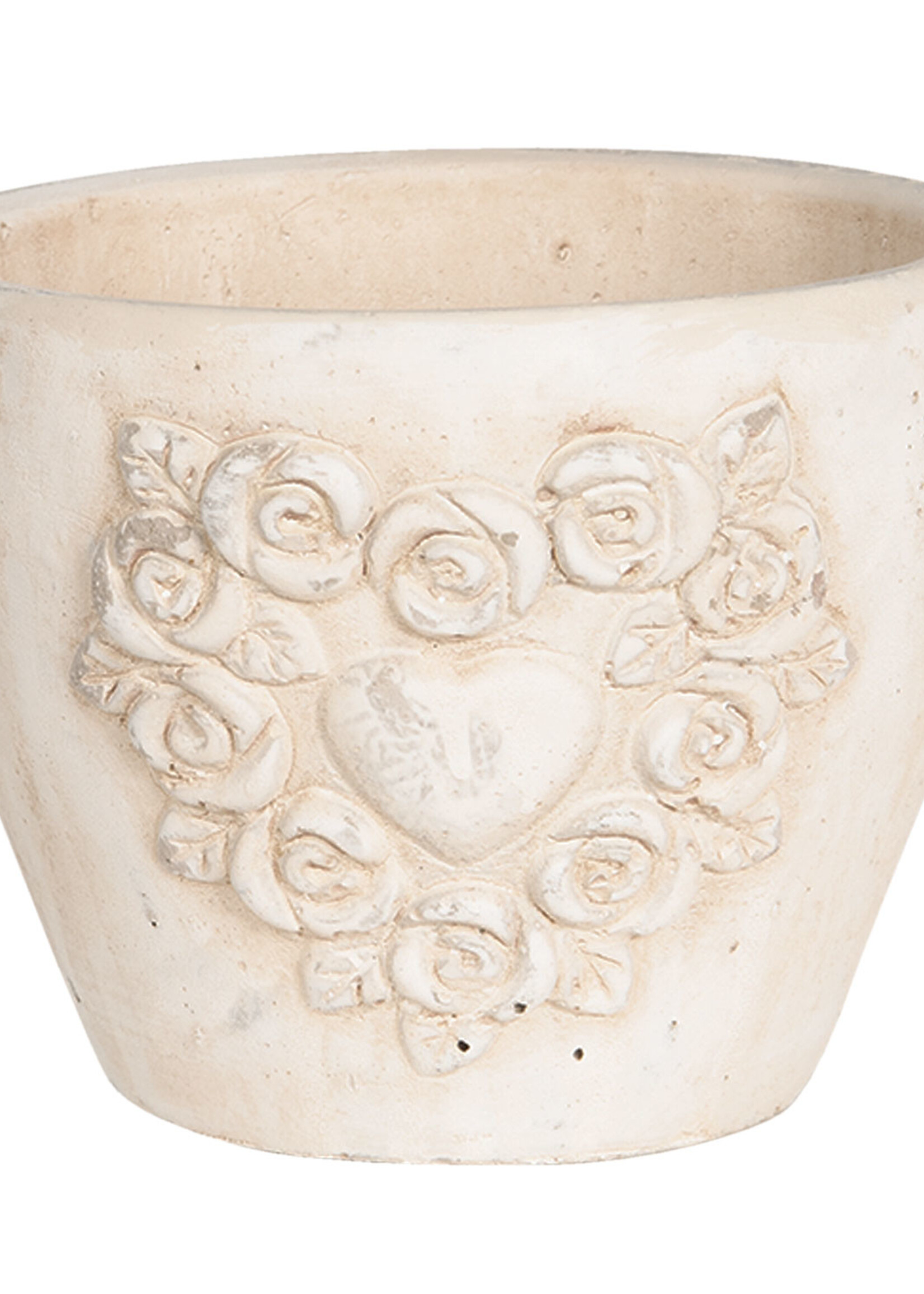 Clayre & Eef Pot de fleur 15*15*12 cm 6TE0278S