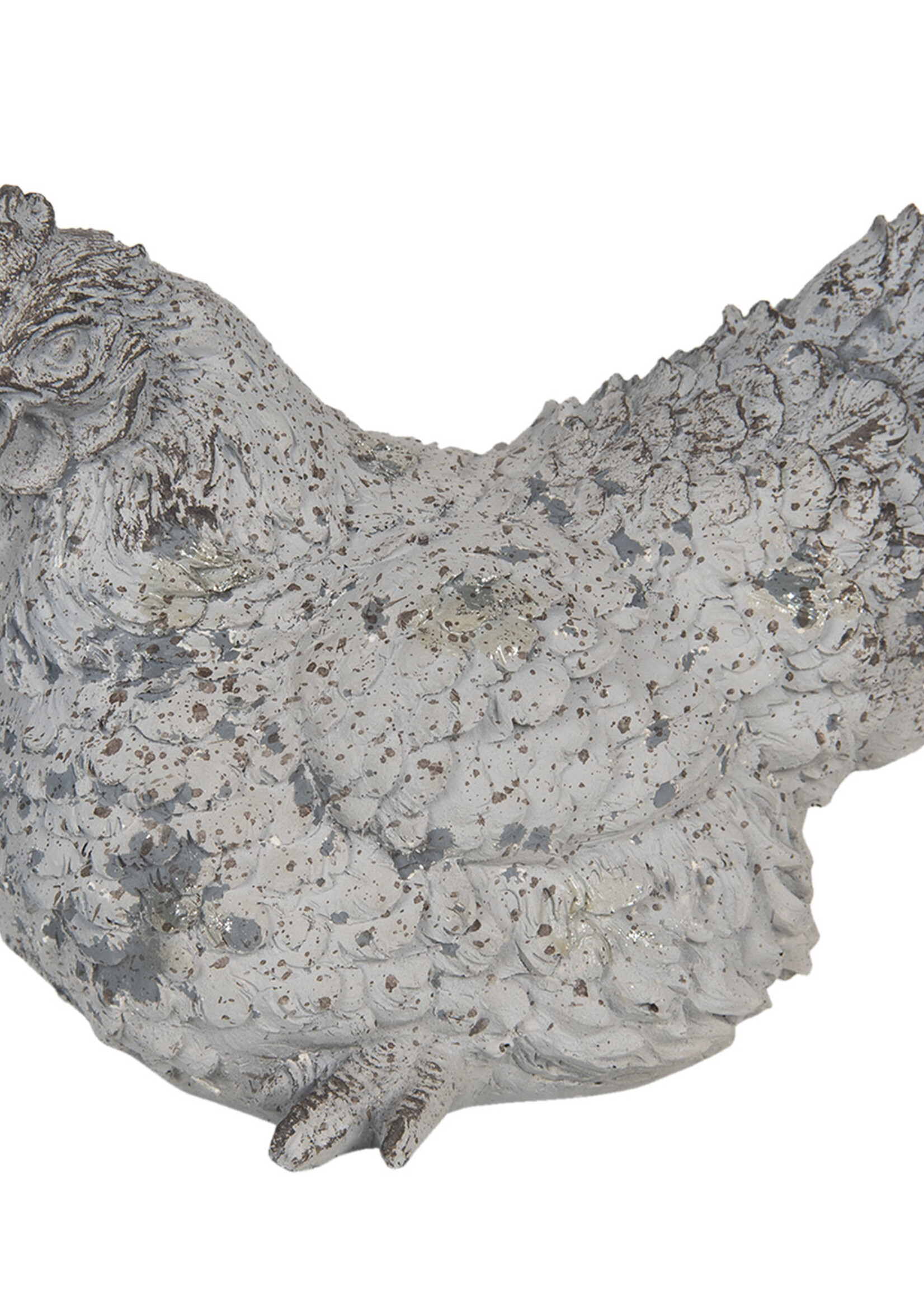 Clayre & Eef Décoration poule 23*15*18 cm 6PR3115