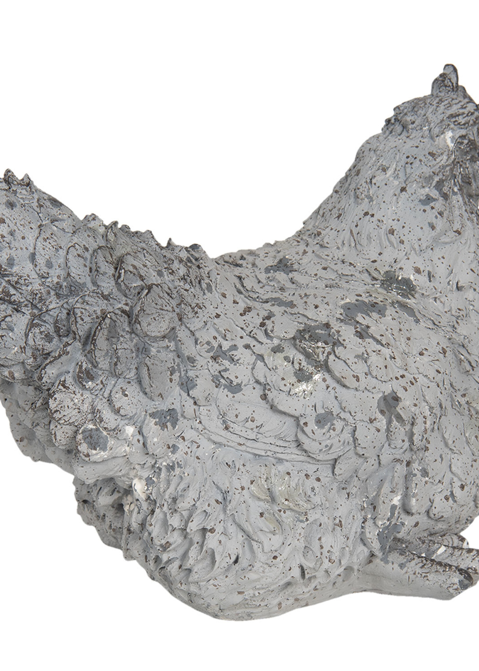 Clayre & Eef Decoratie kip 23*15*18 cm 6PR3115