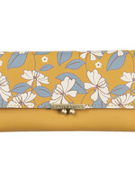 Clayre & Eef Porte-monnaie 19*9 cm jaune JZWA0116Y