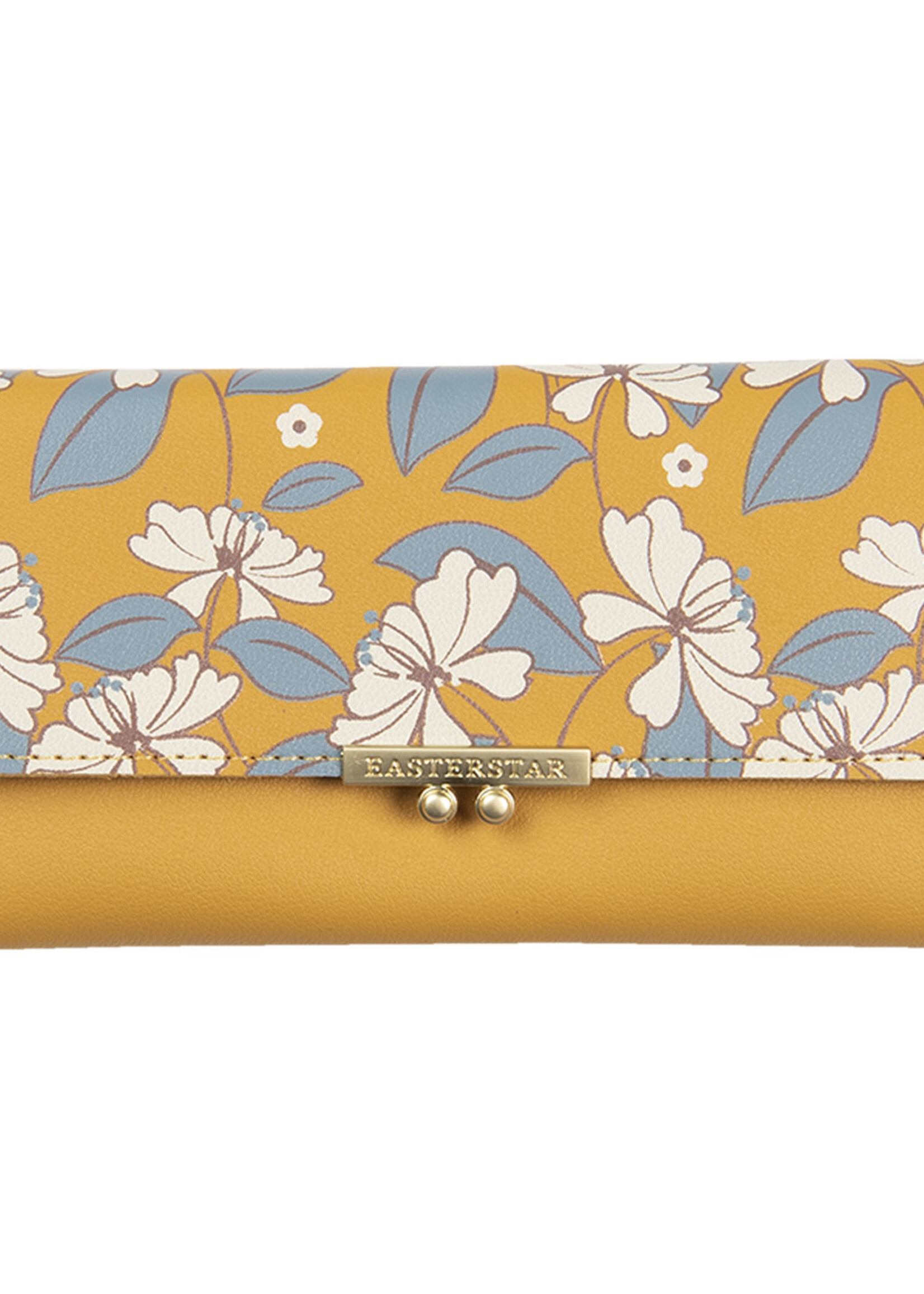 Clayre & Eef Porte-monnaie 19*9 cm jaune JZWA0116Y