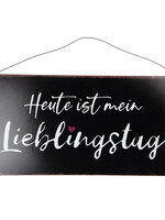 Clayre & Eef Plaque décorative 40*20 cm 6Y3832