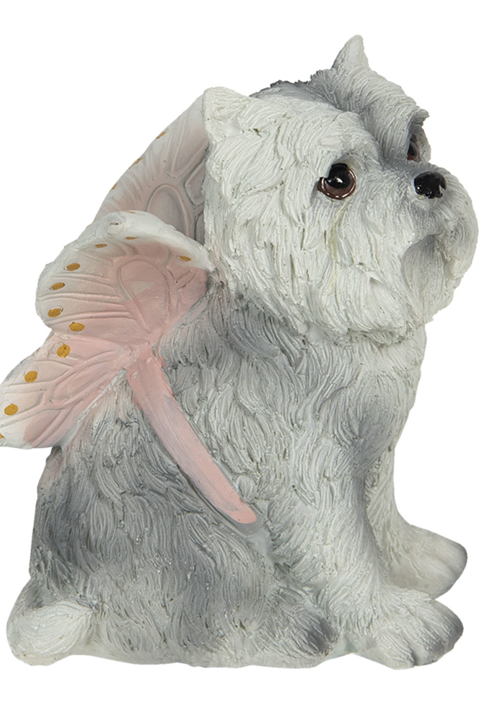 Clayre & Eef Décoration chien 11*10*13 cm 6PR3119