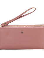 Clayre & Eef Porte-monnaie 21*10 cm rose JZWA0118P
