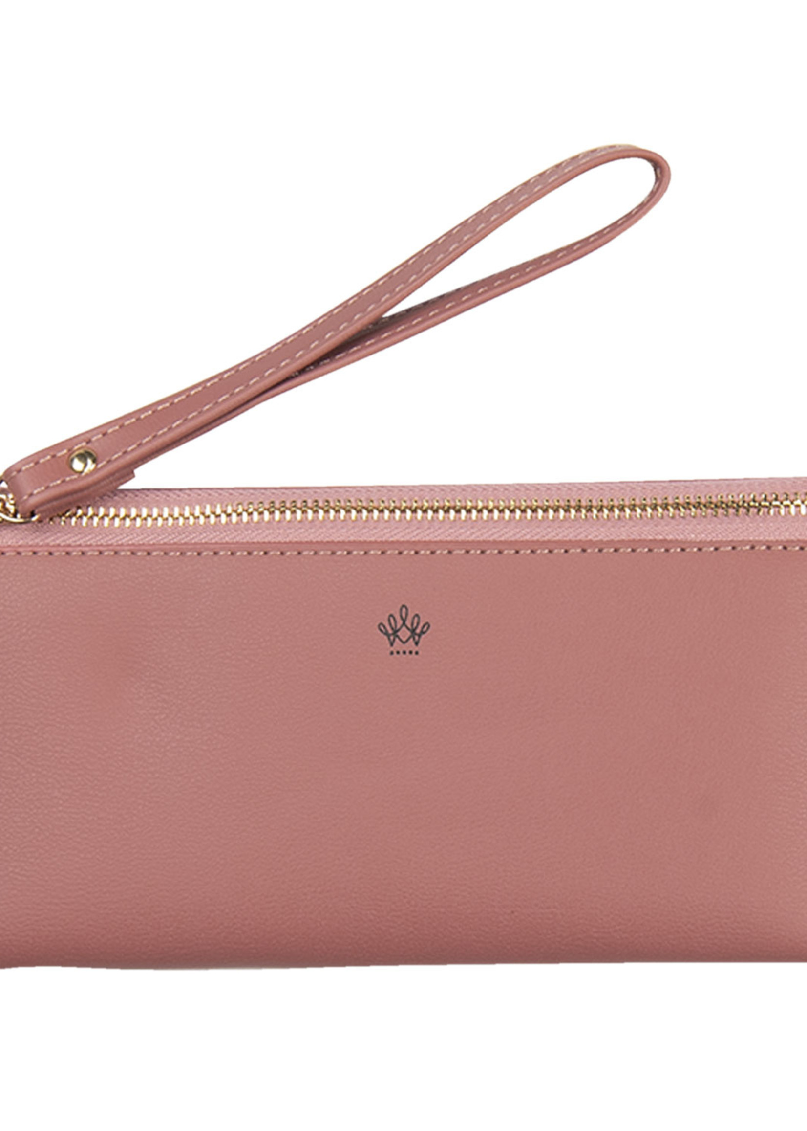 Clayre & Eef Porte-monnaie 21*10 cm rose JZWA0118P
