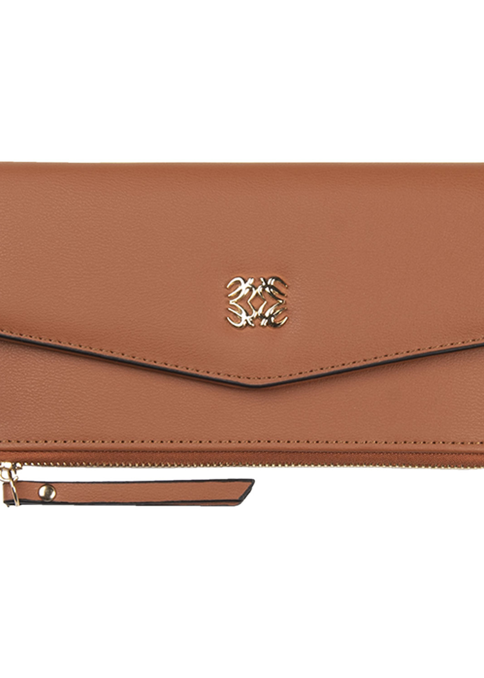 Clayre & Eef Porte-monnaie 20*10 cm brun JZWA0119CH