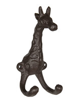 Clayre & Eef Crochet murale girafe  7*6*15 cm 6Y3845