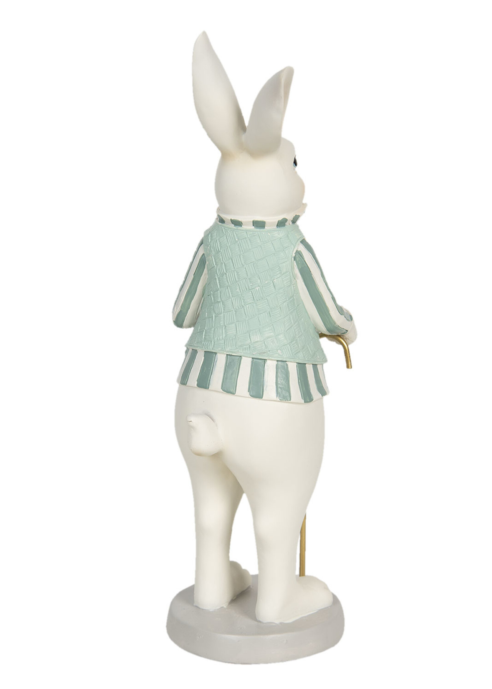 Clayre & Eef Decoratie konijn jongen 12*9*31 cm 6PR3145