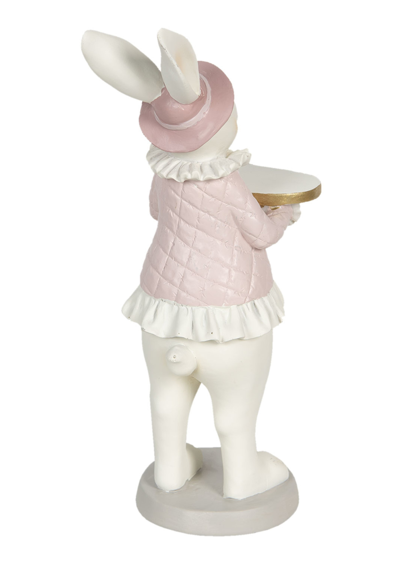 Clayre & Eef Decoratie konijn meisje 12*9*31 cm 6PR3146