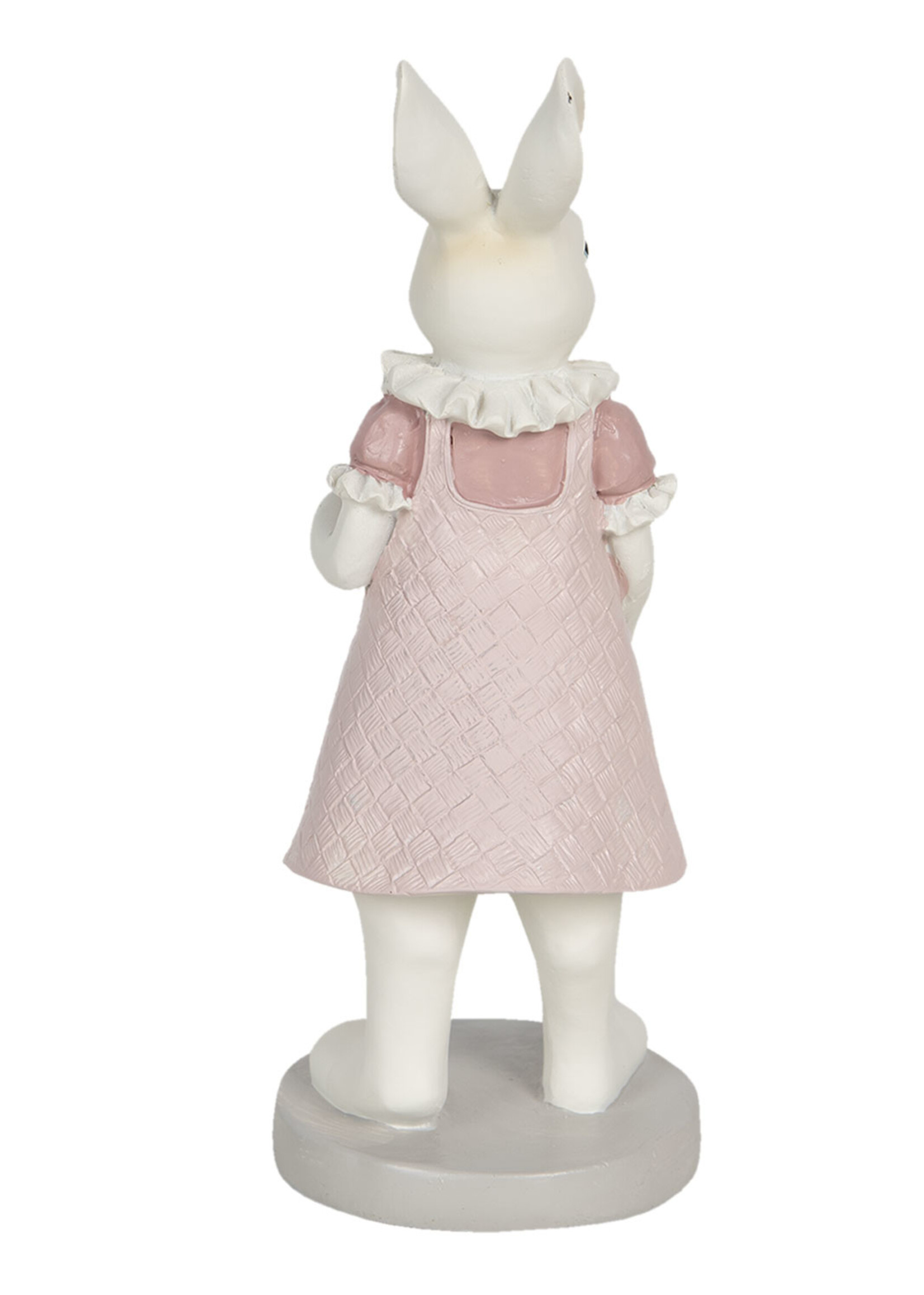 Clayre & Eef Decoratie konijn meisje 9*8*20 cm 6PR3150