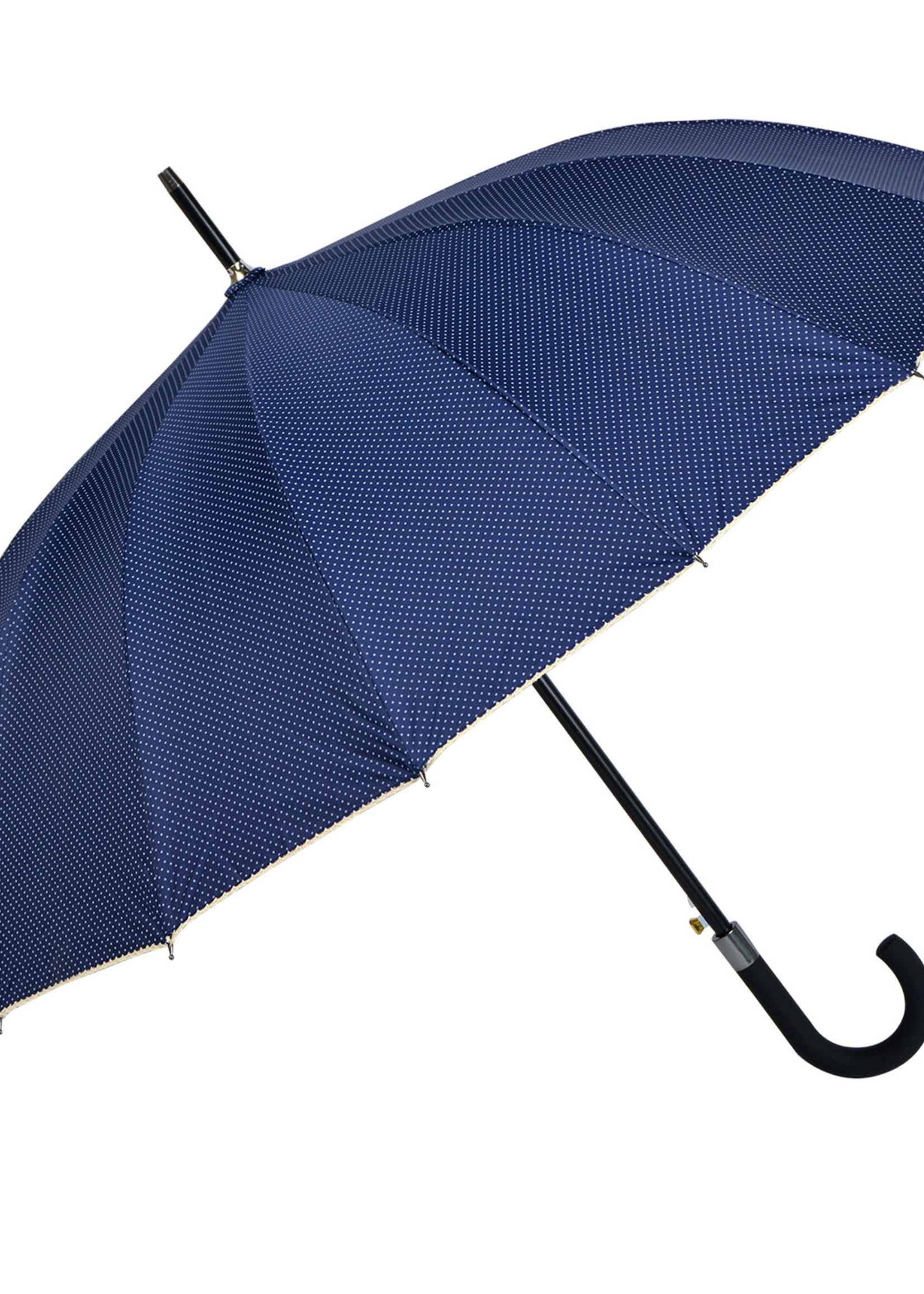 Clayre & Eef Parapluie Ø 60 cm bleu JZUM0025BL