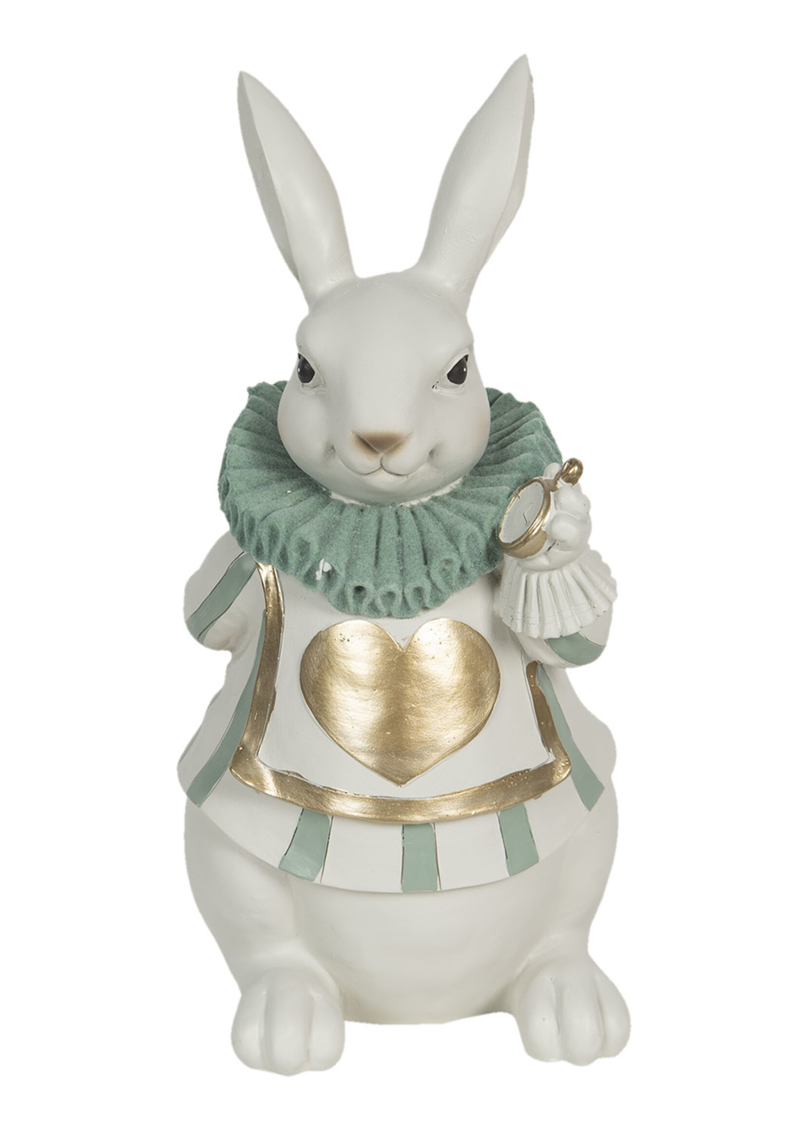 Clayre & Eef Decoratie konijn 17*14*33 cm 6PR3154