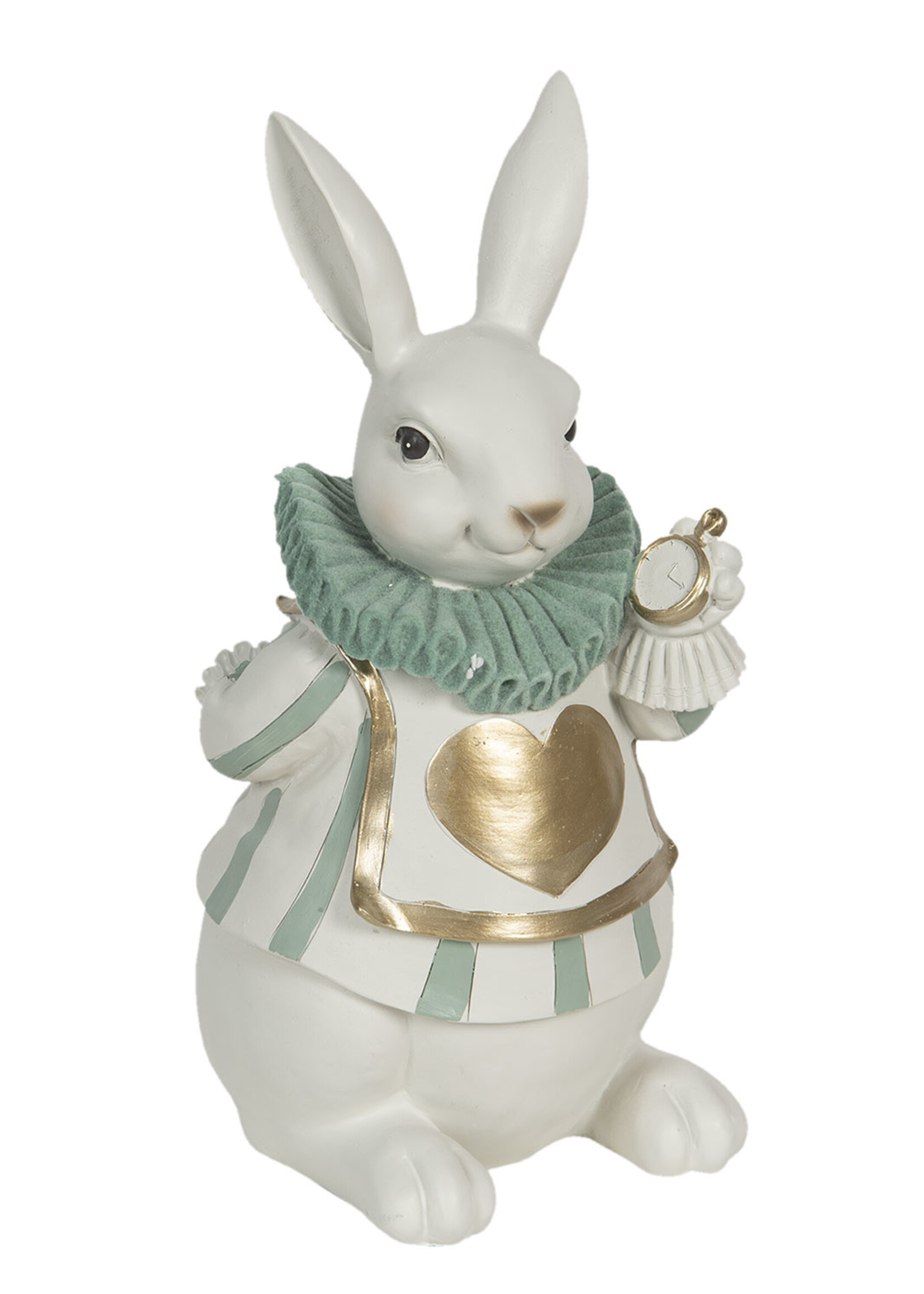 Clayre & Eef Decoratie konijn 17*14*33 cm 6PR3154