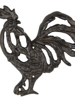 Clayre & Eef Décoration murale coq 28*3*27 cm 6Y3913