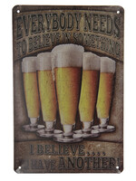 Clayre & Eef Plaque décorative 20*30 cm 6Y4086