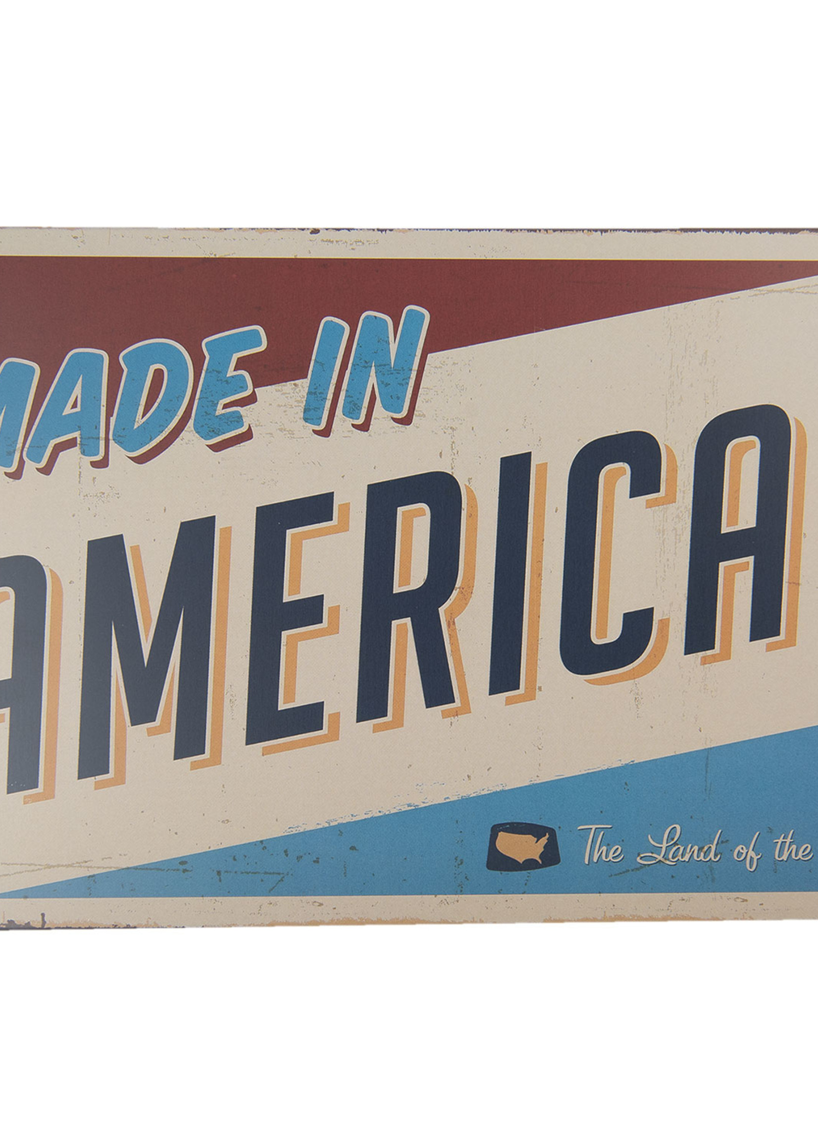 Clayre & Eef Plaque décorative 30*20 cm 6Y4087