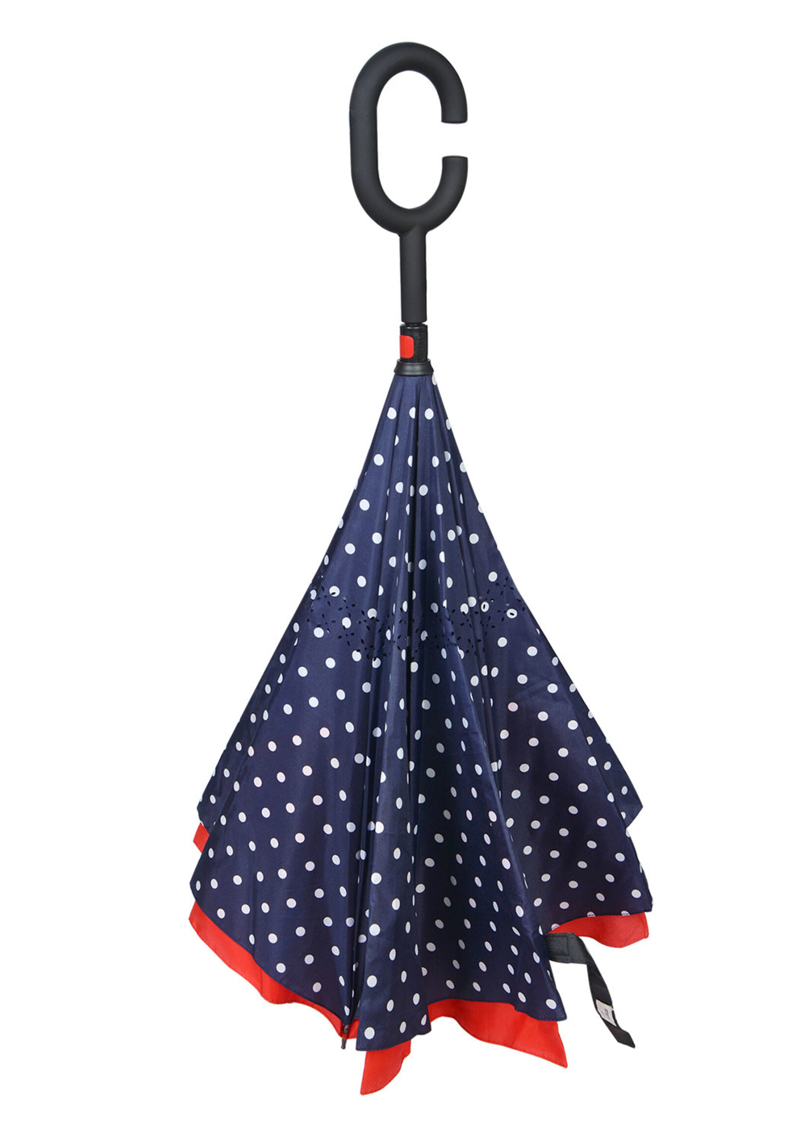 Clayre & Eef Parapluie Ø 60 cm blue/rouge JZUM0029