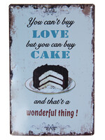 Clayre & Eef Plaque décorative 20*30 cm 6Y4097