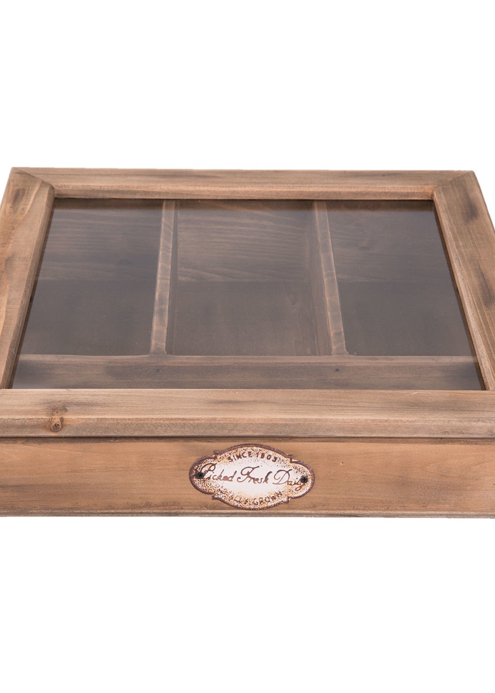 Clayre & Eef Bestekbak 30*30*9 cm 6H1583