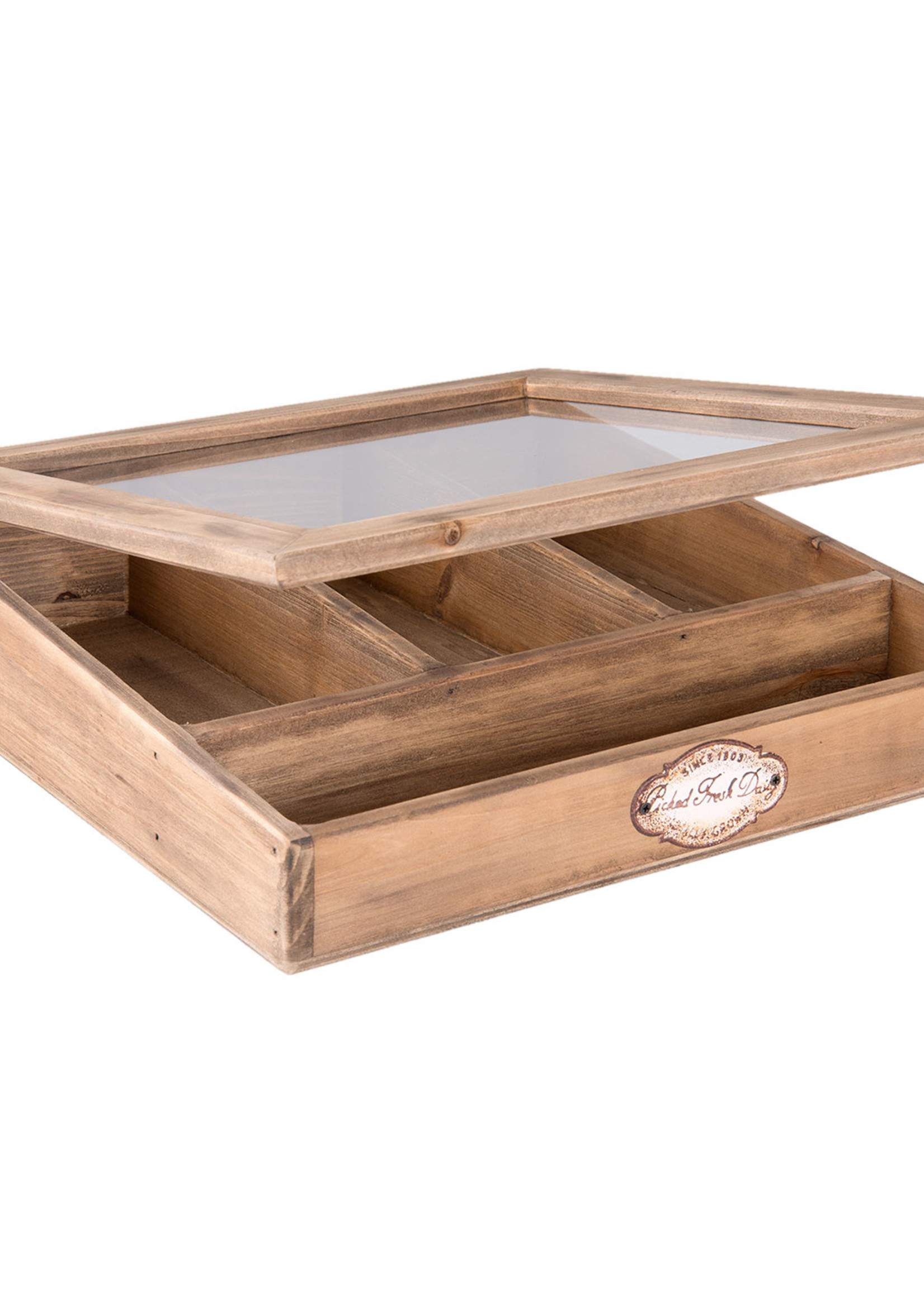 Clayre & Eef Range-couverts 30*30*8 cm 6H1583