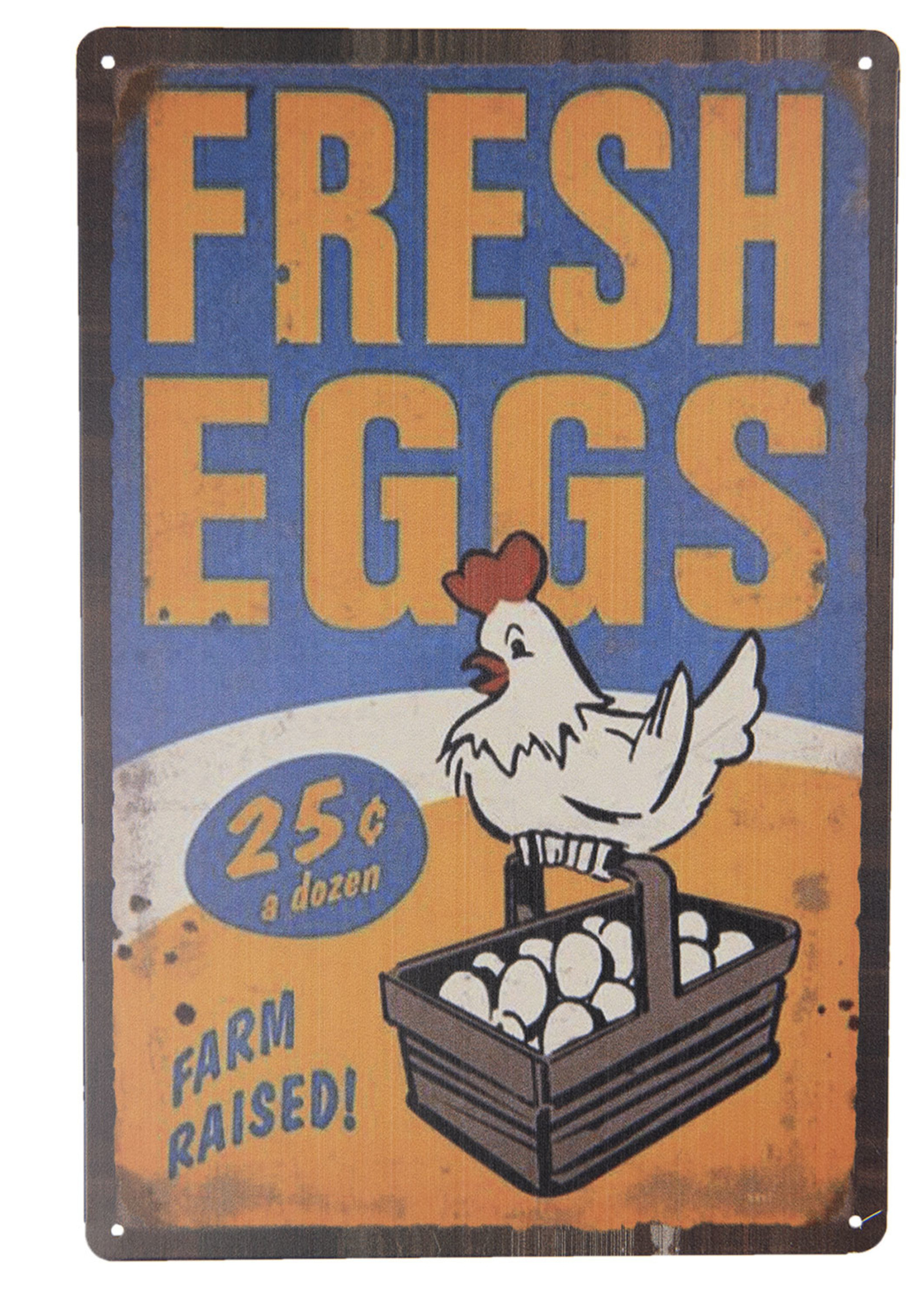 Clayre & Eef Tekstbord 20*30 cm 6Y4102