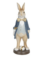 Clayre & Eef Décoration lapin 11*11*30 cm 6PR3162