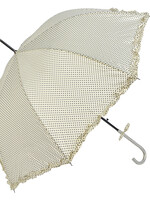 Clayre & Eef Parapluie Ø 90 cm beige JZUM0030N